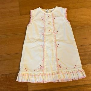 Yellow and Pink Floral Dress